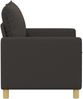 vidaXL Sofa Dunkelgrau 126 x 81 x 87,5 cm Stoff 42028810 Bild 4