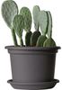 Pflanzkübel GREENER GUYA 40 cm anthrazit – nachhaltig aus recyceltem Material, UV-beständig, frostsicher bis –20 °C, bruchsicher, schlagfest und stapelbar Bild 2