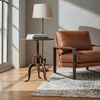 Beistelltisch VERA rund - 50 x 50 x 46 cm, Metall, Bronze | Kleiner Tisch Couchtisch für Wohnzimmer Bild 3