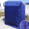 Swing&Harmonie Strandkorb XXL inkl. Abdeckcover Luxus mit 4 Kissen, Klapptische, Zeitungsfächer, Volllieger, Ostsee-Modell, mit LED Beleuchtung und Solarmodul Bild 2