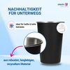 elasto Becher Edelstahl Trinkbecher to go 500 ml METALLO perfekt für unterwegs, Edelstahl, robust, camping geschirr, wandern, Becher für Partys Bild 3