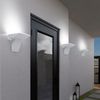 2er LED Wandleuchte, IP44, weiß, modern, L 24cm Bild 5