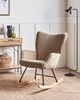 Schaukelsessel ARSET Cord Taupe Bild 3