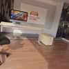 Rheinland Möbel Statio Schreibtisch 160x80 cm höhenverstellbar ±10 mm in Ahorn – großzügiger Bürotisch für Homeoffice & Büro, C-Fuß, Kabelwanne, einfache Montage, FSC® zertifiziert Bild 4