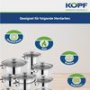 Kopf Topf-Set Janina, Edelstahl (9-tlg), inkl. 8 Glasdeckel, Induktion Bild 4