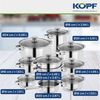 Kopf Topf-Set Janina, Edelstahl (9-tlg), inkl. 8 Glasdeckel, Induktion Bild 3