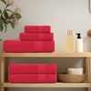 vidaXL 12-tlg. Handtuch-Set FROGN Rot 360 g/m² 137106 Bild 3