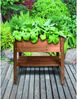 BURI Hochbeet Holzhochbeet 80,5x78,5x40cm Kiefer Garten Anzucht Pflanzen Bild 3