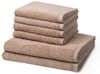 Ross Vita 6 tlg. Frottier-Set - 4 X Handtuch (50 X 100cm), 2 X Duschtuch (70 X 140cm) - 520 g/m2 - Cappuccino Bild 1