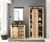 Schrank Shilo / Sherwood, Holzwerkstoff, Metall, Holzfarben, 93 x 201 x 38 cm Bild 5