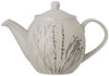 Bloomingville Kanne Bloomingville Bea Teekanne 1,2 Liter Natur Steingut, 1200 l, (Packung) Bild 4