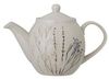 Bloomingville Kanne Bloomingville Bea Teekanne 1,2 Liter Natur Steingut, 1200 l, (Packung) Bild 5