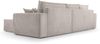 AX LIVING Cord Couch L Form – Cedria Wohnlandschaft 287 cm Zartweiß Bild 5