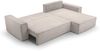 AX LIVING Cord Couch L Form – Cedria Wohnlandschaft 287 cm Zartweiß Bild 3
