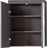 Trendteam 'Amanda' Spiegelschrank, Holz, 77 x 17 x 60 cm, Grau Hochglanz, mit Beleuchtung Bild 2