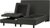 Bett verstellbar Stoff CASTELLAN 180 x 200 cm Dunkelgrau Bild 5