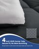 Good Nite Microfaserbettdecke Ganzjahresdecke, 4 Jahreszeiten Decke, Wende-Design, 300g/m², weich, atmungsaktiv und komfortabel Bild 4