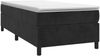 vidaXL Boxspringbett mit Matratze Schwarz 90x200 cm Samt 3144659 Bild 3