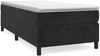 vidaXL Boxspringbett mit Matratze Schwarz 90x200 cm Samt 3144659 Bild 2