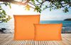 JACK Dekokissen 2er Set Outdoor Lounge Deko Kissen Set 45x45cm + 30x50cm Inkl. Füllung, mit Lotus-Effekt, Robust, Strapazierfähig, für Innen & Außen geeignet Bild 2