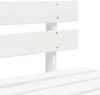 vidaXL Outdoor-Mittelsofa Paletten Kiefernholz Imprägniert Weiß 3066495 Bild 4