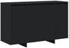 vidaXL Sideboard Schwarz 120 x 41 x 75 cm Holzwerkstoff 3333897 Bild 2