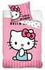 Hello Kitty Bettwäsche Kinderbettwäsche HK224001 140x200 + 70x90 cm Bild 4