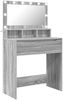 vidaXL Schlafzimmer-Frisiertische Graues Sonoma 80 x 39,6 x 135 cm 888973 Bild 2