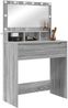 vidaXL Schlafzimmer-Frisiertische Graues Sonoma 80 x 39,6 x 135 cm 888973 Bild 3