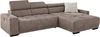 Jockenhöfer Gruppe Ecksofa Le Mans L-Form mit elektromotorischer Sitztiefenverstellung (30 cm), und induktiver Lademöglichkeit + USB A und C, verstellbare Kopfstützen Bild 3