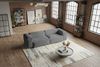 KAWOLA Sofa CELESTE 4-Sitzer Cord grau 72 x 114 x 302 cm Bild 4