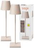SIGOR LED Tischleuchte 2x Nuindie USB-C 380mm dünenbeige, Dimmbar, LED fest integriert, Warmweiß Bild 2