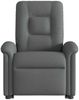 vidaXL Relaxsessel mit Aufstehhilfe Dunkelgrau Stoff 3303255 Bild 4