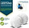 tillvex® Pool Filterbälle 1400g | Filter für Sandfilteranlage | Ersetzen 25kg Filtersand | Extra langlebige Filter Balls für glasklares Wasser | Umweltfreundlicher Ersatz Bild 4