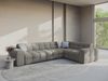 Micadoni Ecksofa Kendal 6-Sitzer Rechts Samt Magic Velvet Dunkelgrau Bild 5