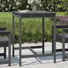 vidaXL Gartentisch Grau 82,5x82,5x110 cm Massivholz Kiefer 824083 Bild 2