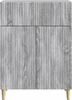 vidaXL Sideboard Graues Sonoma 66 x 34,5 x 90 cm Holzwerkstoff 894641 Bild 4