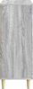 vidaXL Sideboard Graues Sonoma 66 x 34,5 x 90 cm Holzwerkstoff 894641 Bild 5