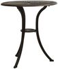 Gartentisch, Balkontisch, Küchentisch Bronzen 62x62x65 cm Aluminiumguss Bild 2