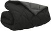 vidaXL Winterbettdecke Schwarz und Anthrazit 220 x 260 cm Mikrofaser 42025726 Bild 5