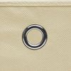 vidaXL Aufbewahrungsboxen 4 Stk. Creme 32x32x32 cm Stoff 288357 Bild 4