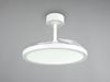 LED Deckenleuchte KASFJORD Weiß mit ausklappbarem Ventilator, Ø 49 - 106,5cm Bild 5