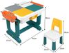FIVMEN Kindersitzgruppe Höhenverstellbarer Kindertisch mit Stühle Set Spieltisch mit Blocks, (300-tlg) Bild 2