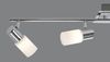 4-flammiger LED Deckenstrahler CLAPTON mit Glasschirmen, Breite 96cm Bild 5