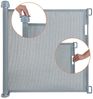 Treppenschutzrollo Absperrgitter Türschutzgitter Treppenschutzgitter Grau Bild 5