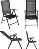 VCM Gartenmöbel-Set Miami 917330 Anthrazit H. 76 x B. 140 x T. 80 cm Bild 3