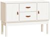 vidaXL Sideboard Weiß 110x40x78 cm Massivholz Kiefer 823525 Bild 2