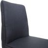 Barhocker HWC-H72, Barstuhl Tresenhocker, drehbar Auto-Position Fußablage Stahl Stoff/Textil ~ dunkelgrau Bild 4