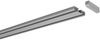 Gardinenschiene Slimline 160 cm, 1-/2-läufig Silbergrau Bild 2