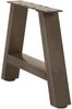 vidaXL Couchtischbeine A-Form 2 Stk. 50x(30-31) cm Stahl 4012819 Bild 4